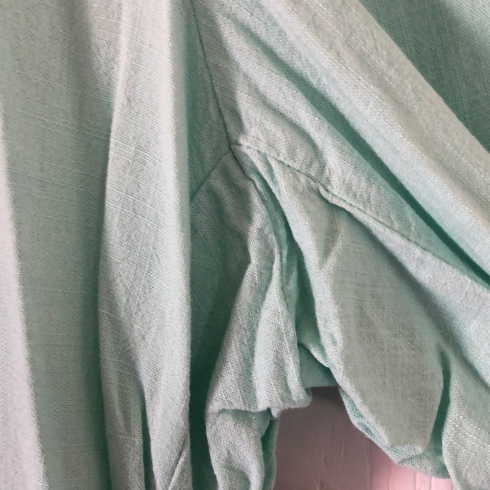 Woman’s Spring Linen Mint Green Ruby Rd. Rayon Bl… - image 4